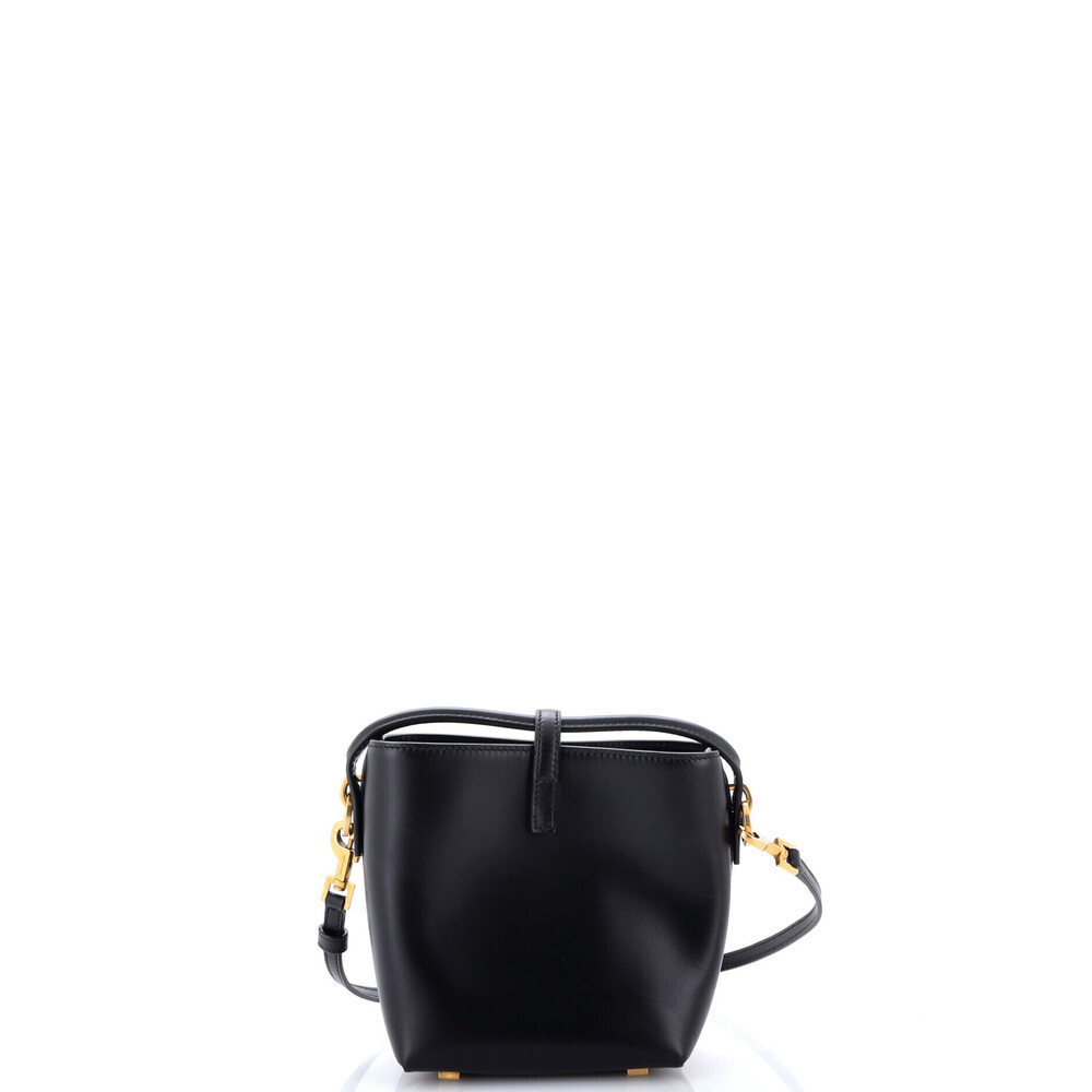 Saint Laurent Mini Le 37 Bucket Bag Leather - Picture 3 of 5